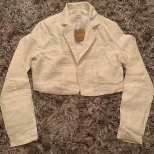 Cropped blazer